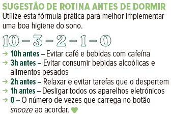 sugestão de rotina