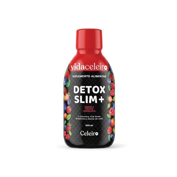 l carnitina celeiro Detox Slim+, Sabor A Frutos Vermelhos UNITS:20 cans