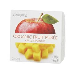 Puré Fruta Maçã+Manga Bio