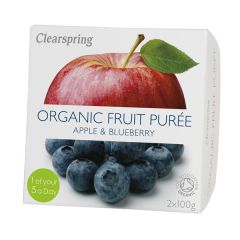 Pure Fruta Maçã+Mirtilo Bio