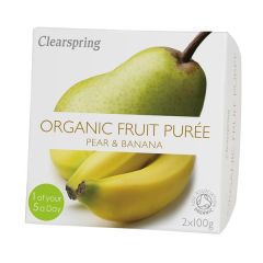 Pure Fruta Pera+Banana Bio