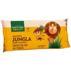 Noglut Bolacha Animais Da Selva C/Choco.