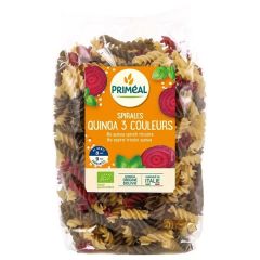 Massa Espirais Tricolor Trigo E Quinoa Bio