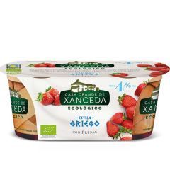 Iogurte Morango Bio, Estilo Grego