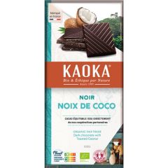 Chocolate Preto 58% Cacau Bio Fair Trade Com Coco