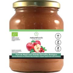 Puré De Maçã E Arando Vermelho Bio