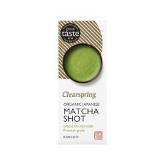 Chá Verde Japonês Matcha Pó Bio Shot