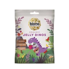 Gomas Fruta Vegan Bio Sem Glúten - Forma De Dinossauros