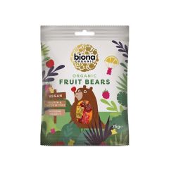 Gomas Fruta Vegan Bio Sem Glúten Em Forma De Ursinhos