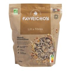 Muesli Biológico Sementes De Linho Fibras