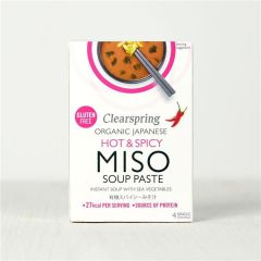 C.Spring Sopa Instantanea Miso Bio Hot Spicy 4X15g
