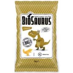 Snack De Milho Com Queijo Bio, Em Forma De Dinossauros