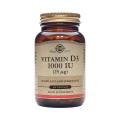 Vitamina D3 1000Ui 25Mcg 100 Softgels
