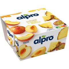 Alternativa Vegetal Ao Iogurte Soja Pêssego Ananás Maracujá