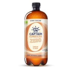 Kombucha Bio Zero Beb. Chá Gengibre Limão
