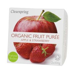 Pure Fruta Maçã+Morango Bio