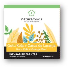 Chá Gotu Kola+Casca De Laranja - 10 Saquetas