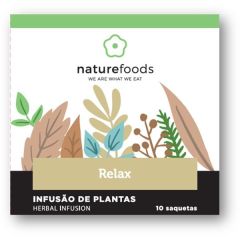 Chá Relax Infusão De Plantas - 10 Saquetas
