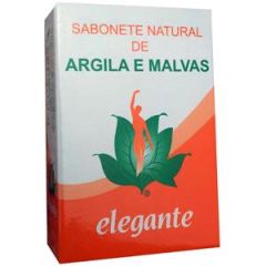 Elegante Sabonete Argila E Malvas