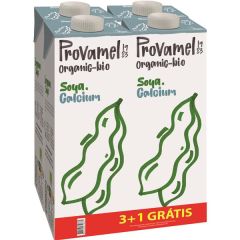 Pack 3+1 Bebida Soja Biológica Adoçada Com Maçã Com Cálcio