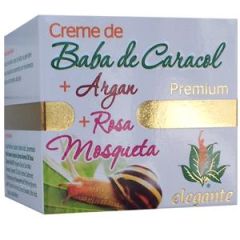 Elegante Creme Baba De Caracol+Argan+Rosa Mosqueta
