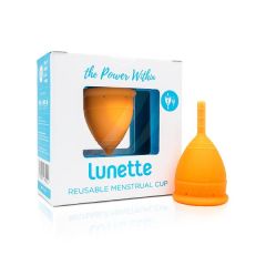 Copo Menstrual Laranja Tamanho 1