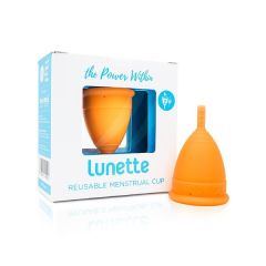 Copo Menstrual Laranja Tamanho 2
