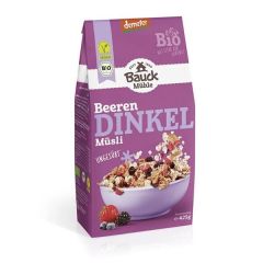 Muesli Flocos De Trigo Espelta E Bagas Vermelhas Bio