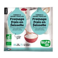Preparação Em Pó Biológica Para Queijo Fresco