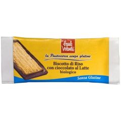 Bolacha De Arroz Com Chocolate De Leite Bio Sem Glúten