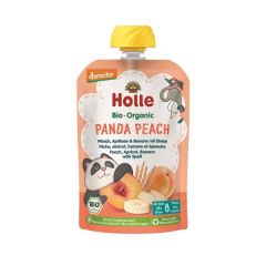 Panda Peach Puré Frutos Bio 8M