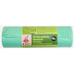 Sacos Para Lixo Ecológicos 50L - 20 Unidades