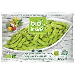 Edamame (Mukimame) - Grãos Soja Verde Com Vagem Congelada Bio