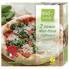 Mini Pizza Espinafres Vegan 2 X 150G