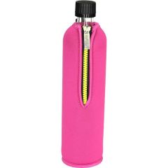 Garrafa De Vidro Capa Neoprene Rosa