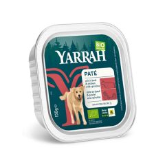 Yarrah Cao Pate Vaca E Spirulin Bio 150G