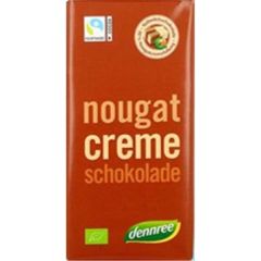 Chocolate De Leite Com Recheio De Creme De Nougat Bio