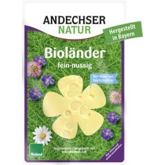Queijo Biolander Fatiado Com 45% M.G