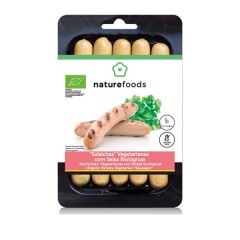 Salsichas Vegetarianas Com Salsa Biológicas