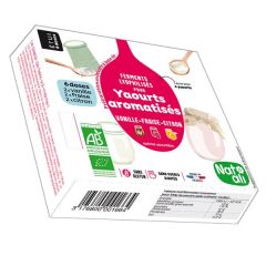 Fermentos Pó Iogurte Bio Baunilha Morango Limão