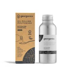 Oil Pulling Higiene Dentária Carvão