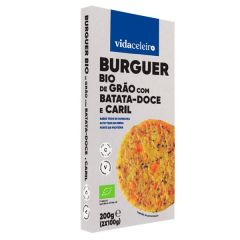 Burguer Congelado Bio Grão, Batata-Doce E Caril