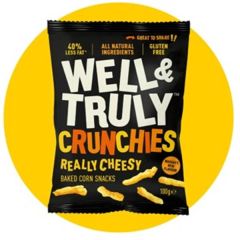 Snack Crocante Sabor Queijo Sem Glúten