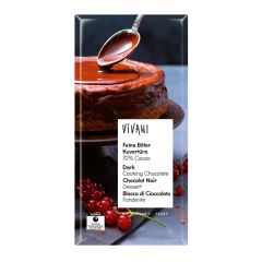 Chocolate Culinária 70% Cacau Bio 150G