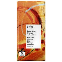 Chocolate Preto Laranja Bio 80G