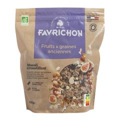 Muesli Crocante Biológico Com Frutos E Cereais