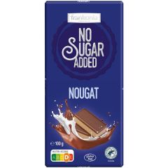 Chocolate De Leite Com Nougat Sem Açúcar Adicionado