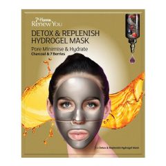 Máscara Facial Hidrogel Detox Carvão E Bagas