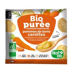 Puré De Batata E Cenoura Bio Instantânea
