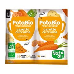 Sopa Cenoura Curcuma Bio Instantânea
